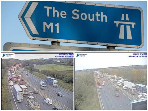 Accident - Car. . M1 traffic update southbound